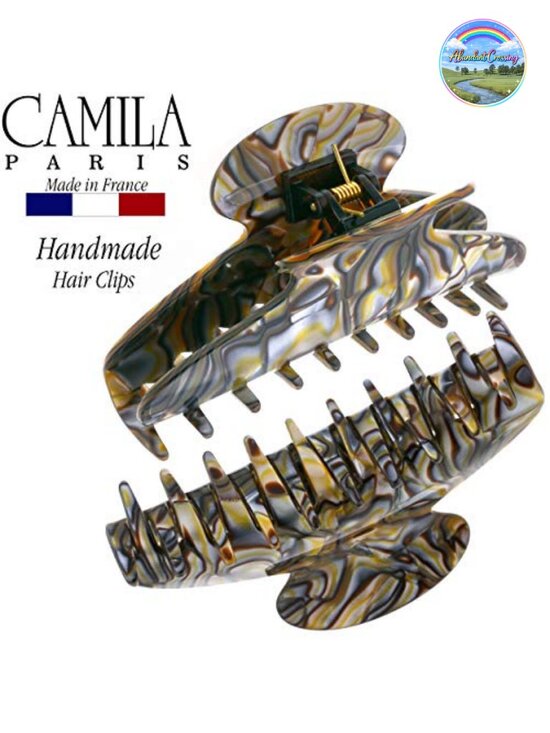 Large Hair Claw Clip for Thick Hair - Strong Hold Cellulose Acetate